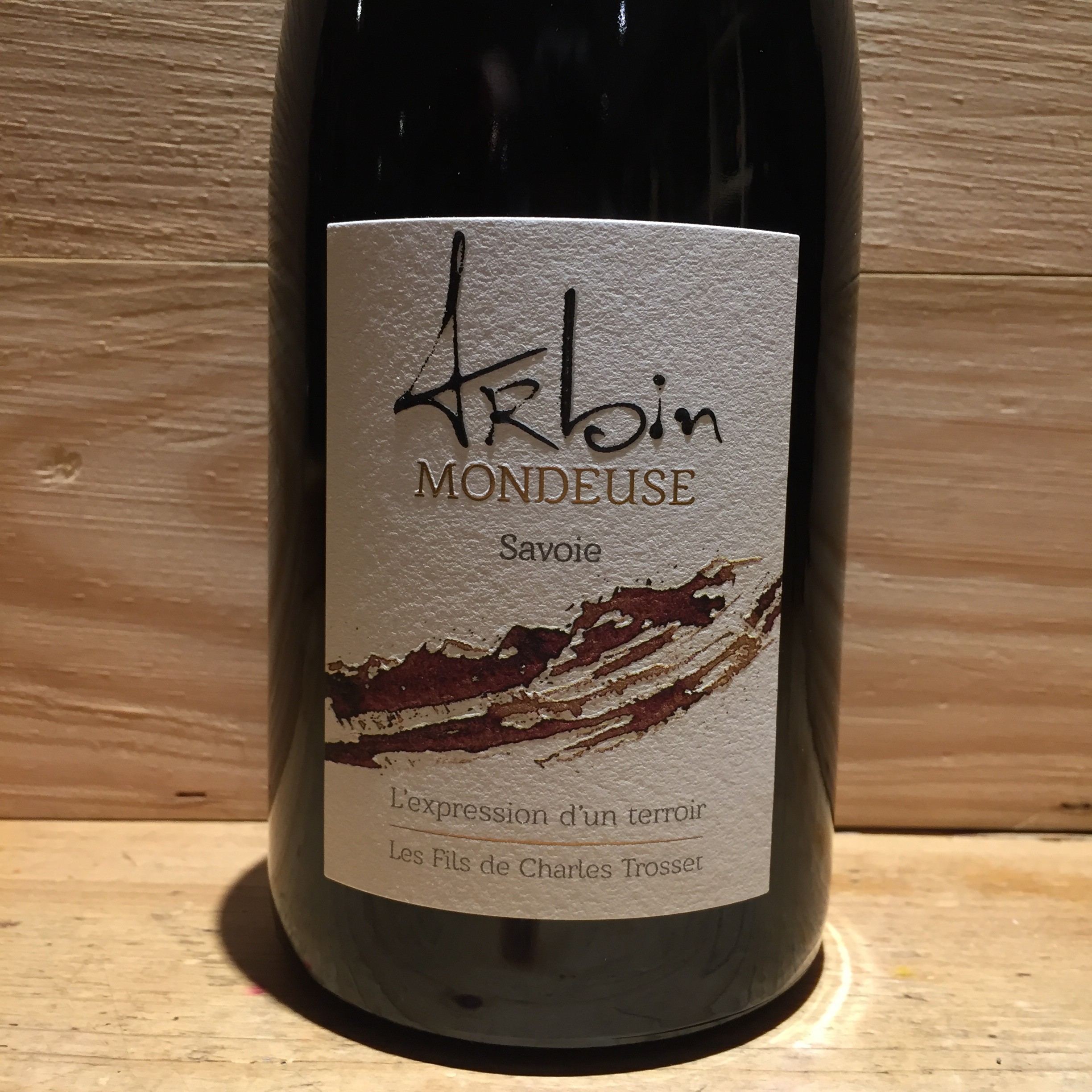 Vin Rouge Savoie Mondeuse Arbin Prestige Arpents Louis Trosset 2018