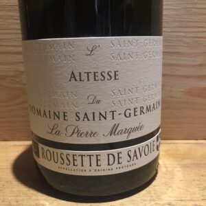 Vin Blanc Savoie Roussette de Savoie L'Altesse Domaine Saint Germain 2019