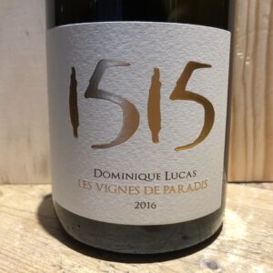 Vin Blanc Savoie 1515 Dominique Lucas 2016 75 cl