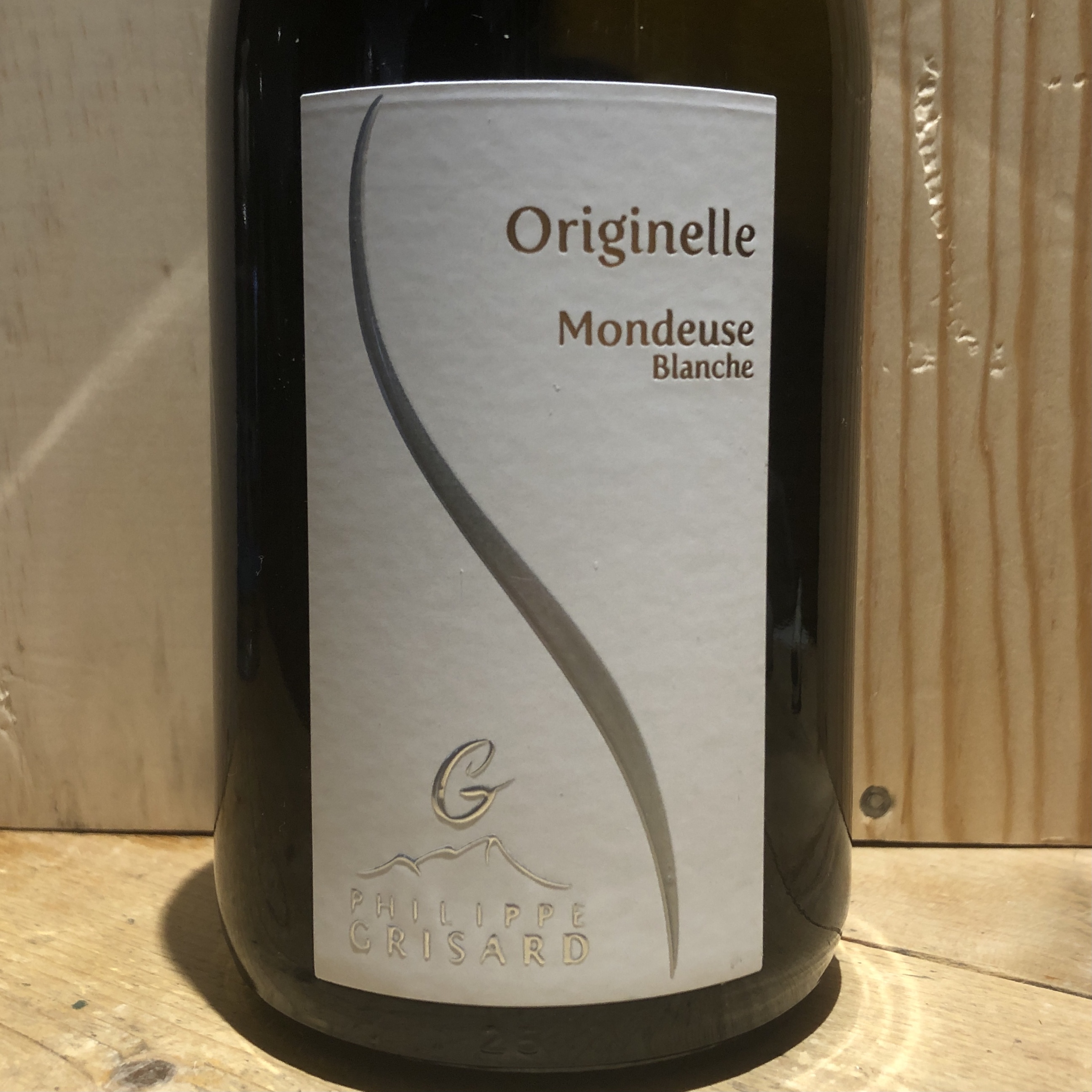 Savoie Blanc Mondeuse Blanche Originelle 2018-2019 Philippe Grisard 75 cl